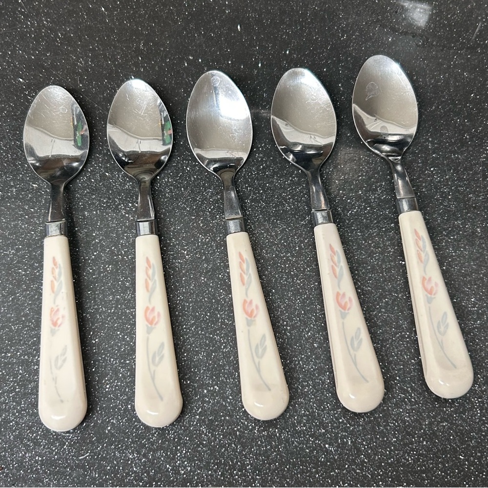 Corelle Pink Trio Flatware